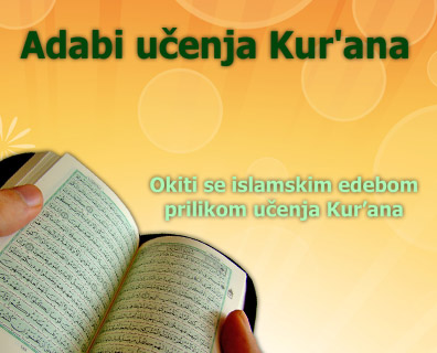  Adabi učenja Kur'ana 