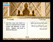 Recited Quran with Translating Its Meanings into English (Audio and video – Part 14 - Episode 3)