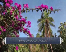 القرآن الكريم - آية آية - مع ترجمة معانيه إلى اللغة الفارسية ( 030 ) سورة الروم