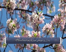 القرآن الكريم - آية آية - مع ترجمة معانيه إلى اللغة الفارسية ( 075 ) سورة القيامة