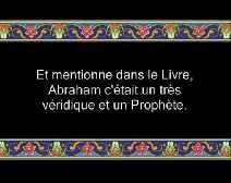 La vie d’Abraham dans le Coran - 1