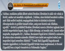 Korán olvasás 060 A próbára tett nő ( Al-Mumtahanah ) szúra jelentésének fordítása magyar nyelvre, Mashary bin Rashid Al-Afasi -olvasásának kíséretében