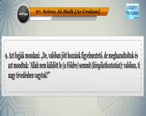 Korán olvasás 067 Az Uralom (Al-Mulk ) szúra jelentésének fordítása magyar nyelvre, Abd-Alrahman Al-Awsy -olvasásának kíséretében