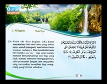 Mushaf murattal dengan terjemahan maknanya ke dalam bahasa Indonesia (Juz 02) Bagian 7