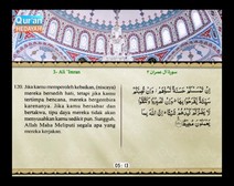 Mushaf murattal dengan terjemahan maknanya ke dalam bahasa Indonesia (Juz 04) Bagian 2