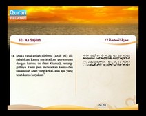 Mushaf murattal dengan terjemahan maknanya ke dalam bahasa Indonesia (Juz 21) Bagian 6