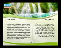 Mushaf murattal dengan terjemahan maknanya ke dalam bahasa Indonesia (Juz 21) Bagian 8