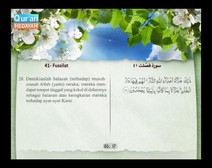 Mushaf murattal dengan terjemahan maknanya ke dalam bahasa Indonesia (Juz 24) Bagian 8