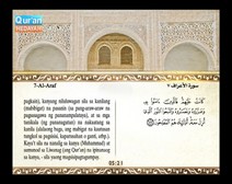 Binibigkas na Qur’an Kasama ng Salin ng Kahulugan sa Wikang Tagalog (Juz’ 09); Bahagi: 4