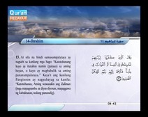 Binibigkas na Qur’an Kasama ng Salin ng Kahulugan sa Wikang Tagalog (Juz’ 13); Bahagi: 7