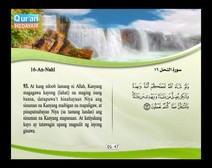 Binibigkas na Qur’an Kasama ng Salin ng Kahulugan sa Wikang Tagalog (Juz’ 14); Bahagi: 7