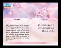 Binibigkas na Qur’an Kasama ng Salin ng Kahulugan sa Wikang Tagalog (Juz’ 20); Bahagi: 8