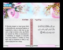 Binibigkas na Qur’an Kasama ng Salin ng Kahulugan sa Wikang Tagalog (Juz’ 28); Bahagi: 8
